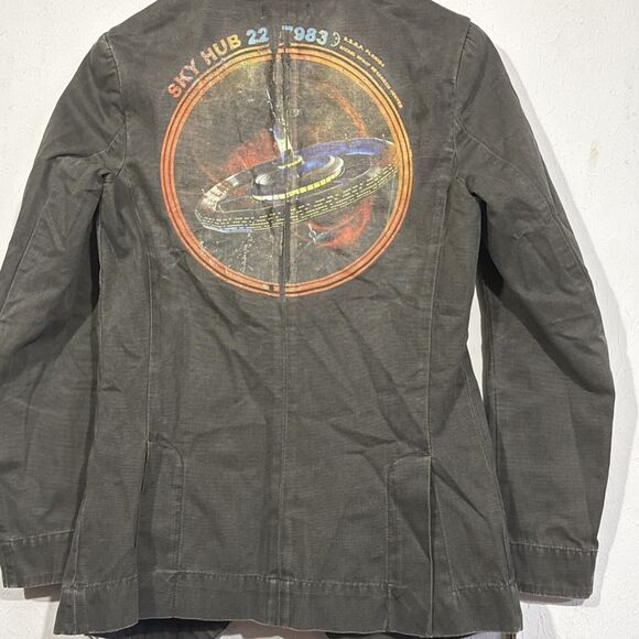 Diesel Other - Diesel Space Sky Hub Canvas Blazer Jacket Men’s Small Vintage